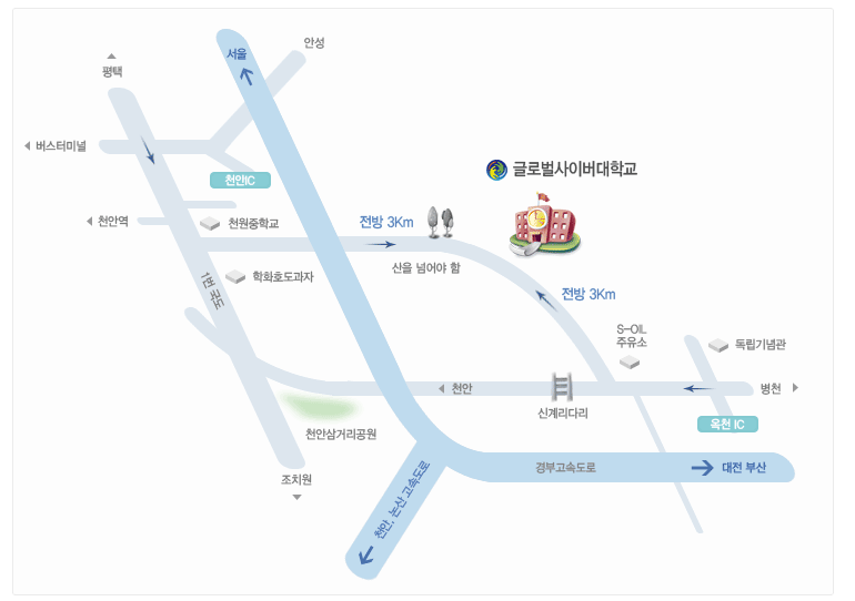 오시는 길 지도이미지